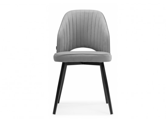 Стул на металлокаркасе Брейния velutto 52 / черный в Каменске-Уральском