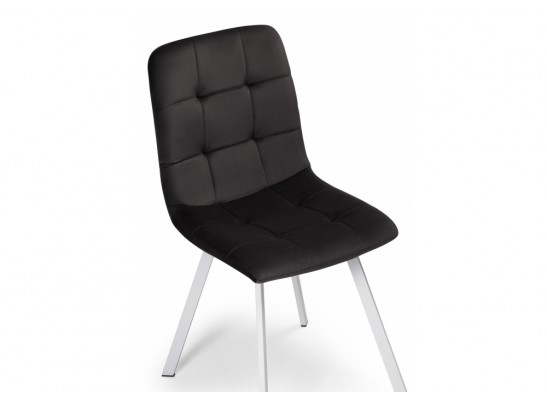 Стул на металлокаркасе Bruk dark gray / white в Каменске-Уральском