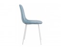 Стул на металлокаркасе Capri blue / white в Каменске-Уральском
