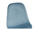 Стул на металлокаркасе Capri blue / white в Каменске-Уральском