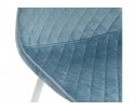 Стул на металлокаркасе Capri blue / white в Каменске-Уральском