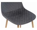 Стул на металлокаркасе Capri grey / wood в Каменске-Уральском