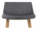 Стул на металлокаркасе Capri grey / wood в Каменске-Уральском