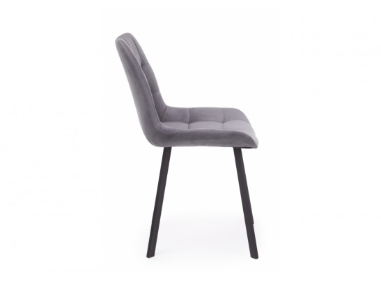 Стул на металлокаркасе Челси 360 П темно-серый (zd 995) / черный в Каменске-Уральском