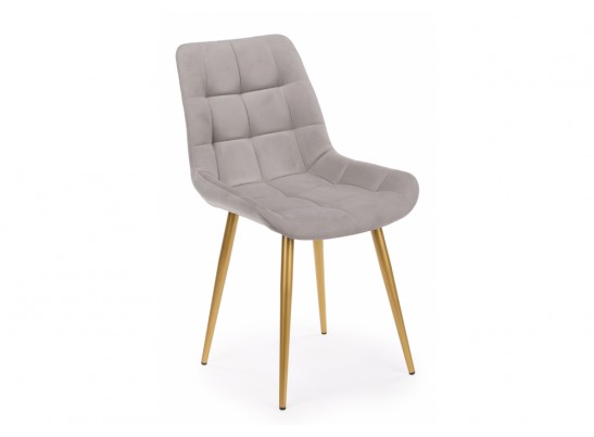 Стул на металлокаркасе Челси К латте (zd 290) / золотой в Каменске-Уральском