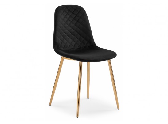 Стул на металлокаркасе Dabl black / gold в Каменске-Уральском