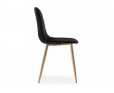Стул на металлокаркасе Dabl black / gold в Каменске-Уральском
