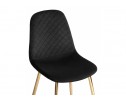 Стул на металлокаркасе Dabl black / gold в Каменске-Уральском