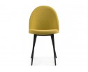 Стул на металлокаркасе Дагрун горчичный / черный в Каменске-Уральском