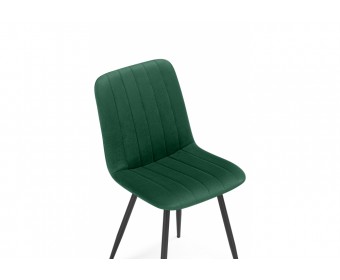 Стул на металлокаркасе Дани зеленый (zd 667) / черный
