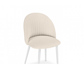 Стул на металлокаркасе Дарлин marseille 2 / белый