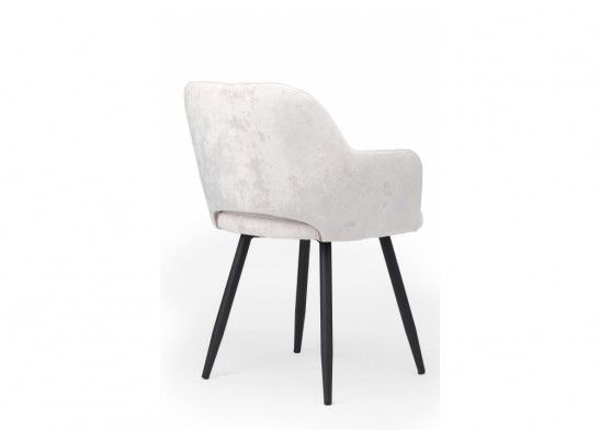 Стул на металлокаркасе Эолин 360 светло-бежевый (simple 011) / черный в Каменске-Уральском