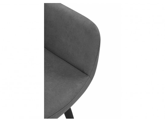 Стул на металлокаркасе Флюид темно-серый (zd 995) / черный в Каменске-Уральском