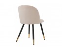 Стул на металлокаркасе Gabi beige / black / gold в Каменске-Уральском