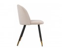 Стул на металлокаркасе Gabi beige / black / gold в Каменске-Уральском