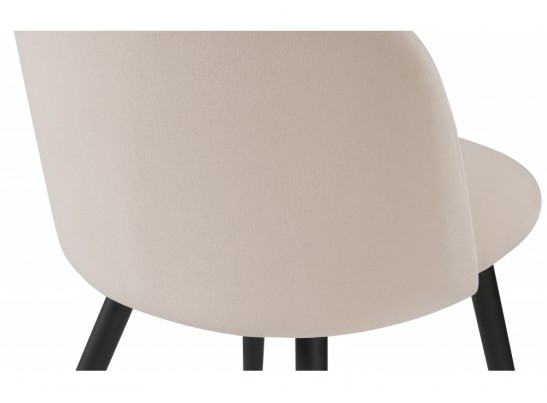 Стул на металлокаркасе Gabi beige / black / gold в Каменске-Уральском