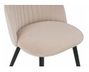 Стул на металлокаркасе Gabi beige / black / gold в Каменске-Уральском