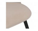 Стул на металлокаркасе Gabi beige / black / gold в Каменске-Уральском