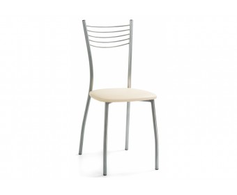 Стул на металлокаркасе Goki ваниль крап / светлый мусс