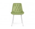 Стул на металлокаркасе Гояр confetti green / белый глянец в Каменске-Уральском