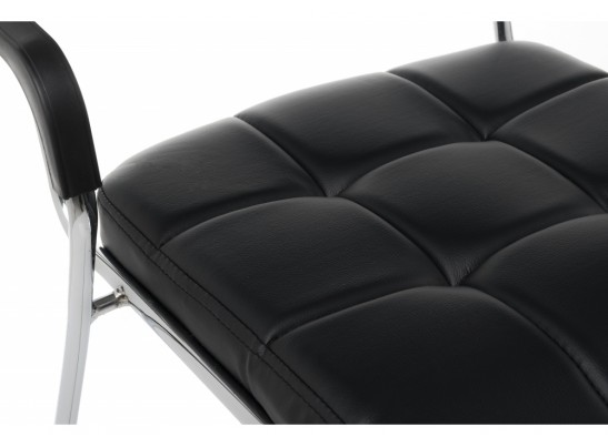 Стул на металлокаркасе Iso lux black в Каменске-Уральском