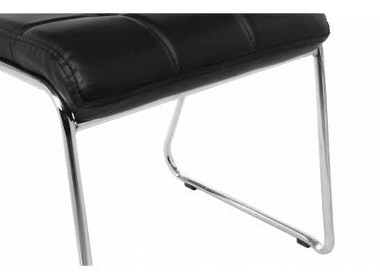 Стул на металлокаркасе Iso lux black в Каменске-Уральском