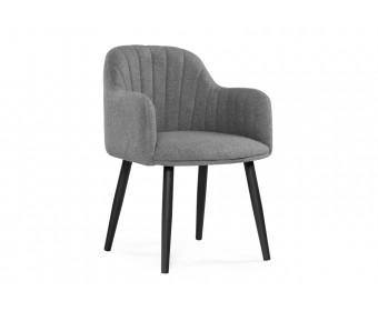 Стул на металлокаркасе Халли lamb 11 / черный