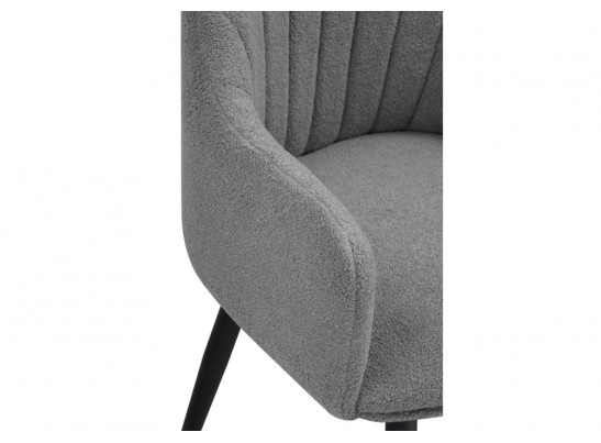 Стул на металлокаркасе Халли lamb 11 / черный в Каменске-Уральском