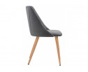 Стул на металлокаркасе Morgan dark gray / wood в Каменске-Уральском