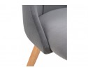Стул на металлокаркасе Morgan dark gray / wood в Каменске-Уральском