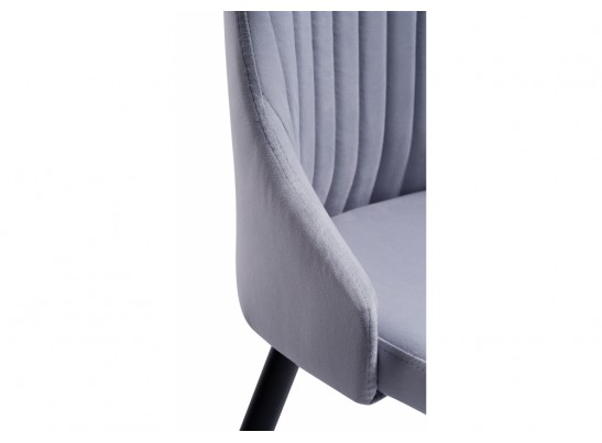 Стул на металлокаркасе Нараян velutto 49 / черный в Каменске-Уральском