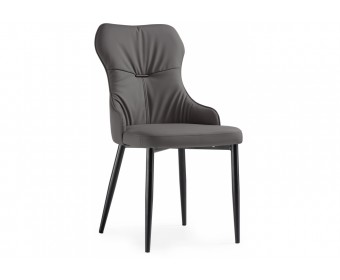 Стул на металлокаркасе Neli gray / black