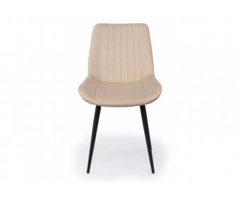 Стул на металлокаркасе Седа 360 бежевый (zd 210) / черный