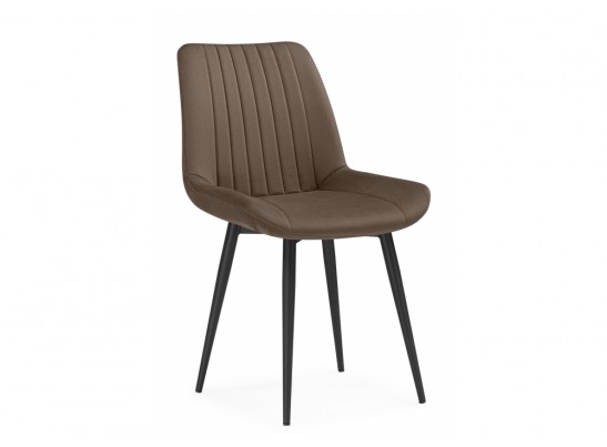 Стул на металлокаркасе Седа коричневый (zd 233) / черный в Каменске-Уральском