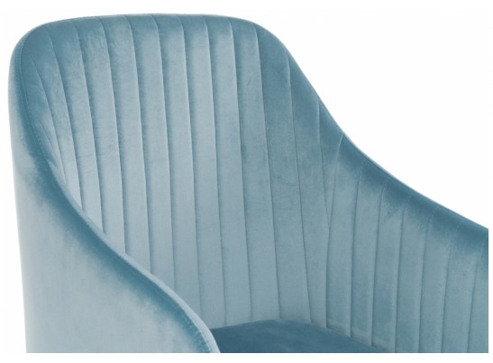 Стул на металлокаркасе Slam синий в Каменске-Уральском