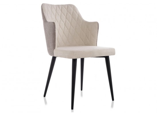 Стул Velen dark brown / beige fabric в Каменске-Уральском