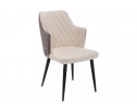 Стул Velen dark brown / beige fabric в Каменске-Уральском