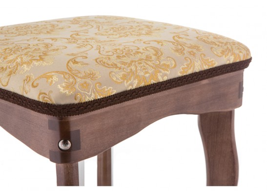 Табурет Орфео орех / бежевый в Каменске-Уральском