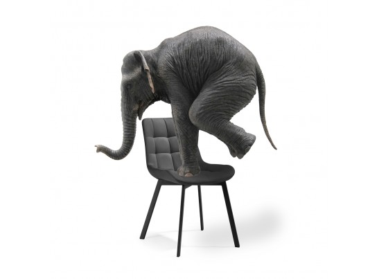 Комплект стульев Стронг 4 шт латте / черный в Каменске-Уральском