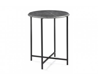 Журнальный столик Манеттия мрамор темно-серый