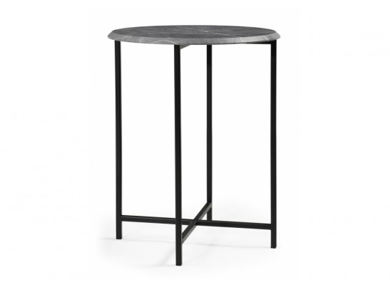 Журнальный столик Манеттия мрамор темно-серый в Каменске-Уральском