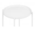 Журнальный столик-поднос Tray 1 46х52 white в Каменске-Уральском