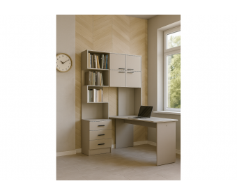 Компьютерный стол Эльброни правый кашемир