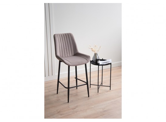 Полубарный стул Седа 360 латте (zd 290) / черный в Каменске-Уральском