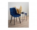 Стул на металлокаркасе Челси 360 П синий (zd 798) / черный в Каменске-Уральском