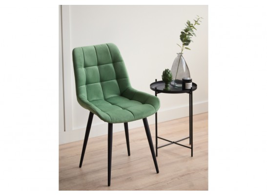 Стул на металлокаркасе Челси 360 К фисташковый (zd 651) / черный в Каменске-Уральском