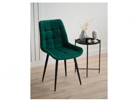 Стул на металлокаркасе Челси К зеленый (zd 667) / черный в Каменске-Уральском