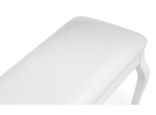 Банкетка Хиль белая / кожзам белый пунто в Каменске-Уральском