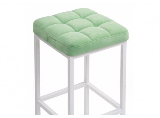 Барный стул Лофт катания минт / белый матовый в Каменске-Уральском