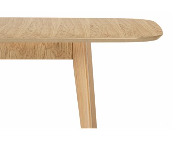 Деревянный стол Адель 145(190)x80 светлое дерево